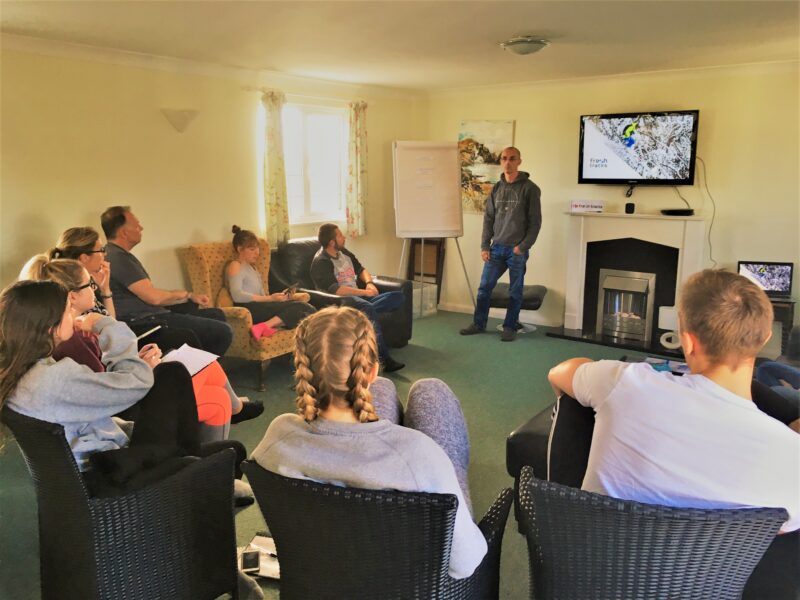 Classroom session at the Fresh Tracks Chalet Hosting & Cookery School. Image © Fresh Tracks